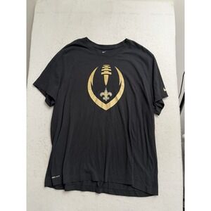 New Orleans Saints Nike NFL On Field Short Sleeve Shirt Men's 3XL Dri-Fit